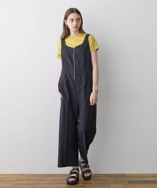 PESERICO オールインワン＆サロペット タックコットンサロペット｜BIGI online store - ビギ