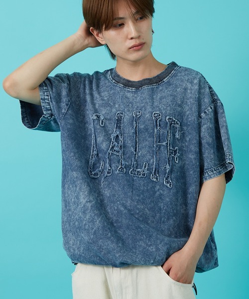 improves（インプローブス）の「6.5ozデニム クルーネック プルオーバー（Tシャツ/カットソー・メンズ・ブラック/ブルー・MEDIUM/LARGE）」の2枚目の写真