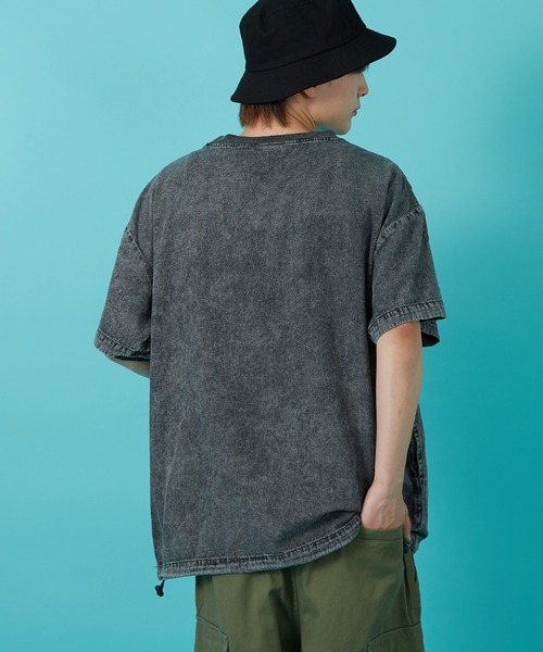 improves（インプローブス）の「6.5ozデニム クルーネック プルオーバー（Tシャツ/カットソー・メンズ・ブラック/ブルー・MEDIUM/LARGE）」の6枚目の写真