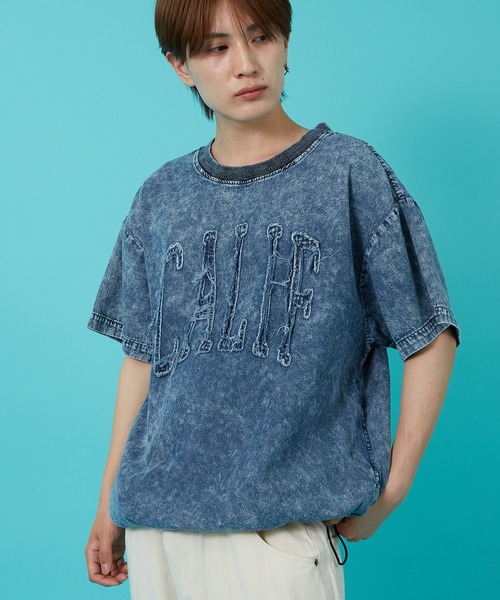 improves（インプローブス）の「6.5ozデニム クルーネック プルオーバー（Tシャツ/カットソー・メンズ・ブラック/ブルー・MEDIUM/LARGE）」の8枚目の写真