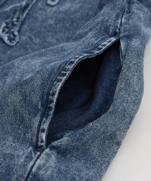 improves（インプローブス）の「6.5ozデニム クルーネック プルオーバー（Tシャツ/カットソー・メンズ・ブラック/ブルー・MEDIUM/LARGE）」の16枚目の写真