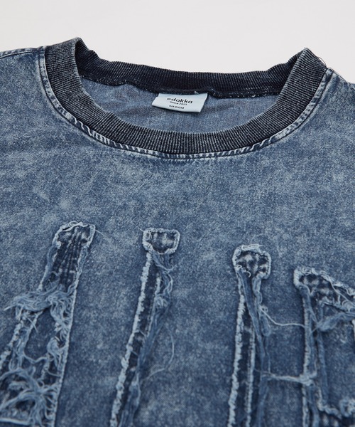 improves（インプローブス）の「6.5ozデニム クルーネック プルオーバー（Tシャツ/カットソー・メンズ・ブラック/ブルー・MEDIUM/LARGE）」の17枚目の写真