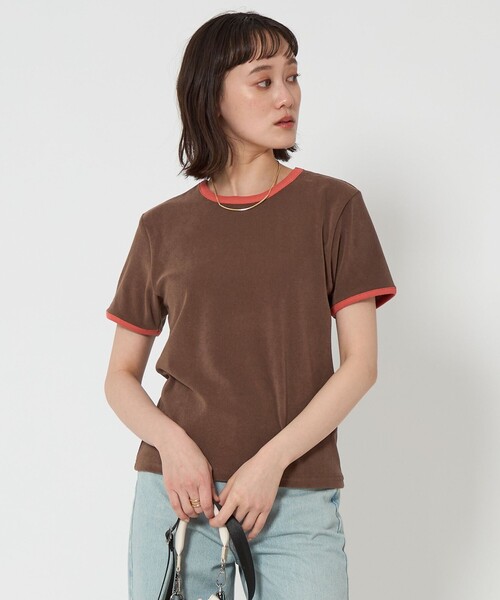 セール】ドライパイル リンガー Tシャツ（Tシャツ/カットソー