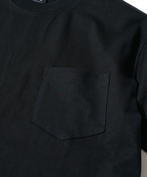 PRO・TAG（プロタグ）の「【PRO-TAG】Short Sleeve heavy T / ヘビーウェイト ポケット付き 半袖Tシャツ（Tシャツ/カットソー・メンズ・ホワイト/ブラック/グレー・X-LARGE/SMALL/MEDIUM/LARGE）」の9枚目の写真