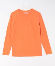 メンズのTシャツ/カットソー（オレンジ/橙色系・長袖