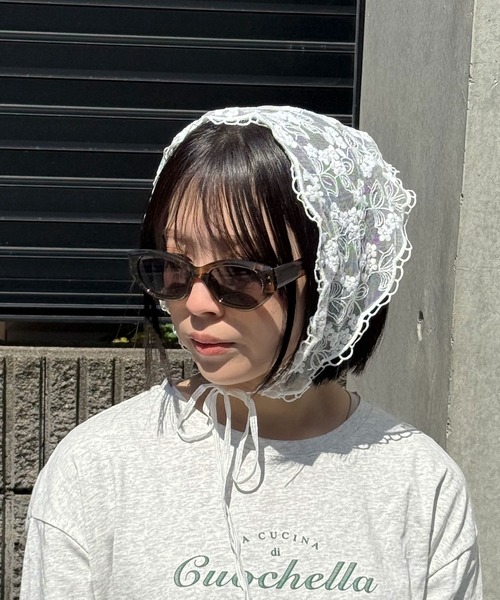 Peony（ピオニー）の「【Peony/ピオニー】/フォックス型　Y2K サングラス（サングラス・レディース・ブラック/カーキ/ベージュ・FREE）」の12枚目の写真