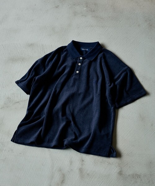 ポロシャツ ポロ NAUTICA/ノーティカ パイルポロシャツ レディース セール】NAUTICA/ノーティカ パイルポロシャツ（ポロシャツ
