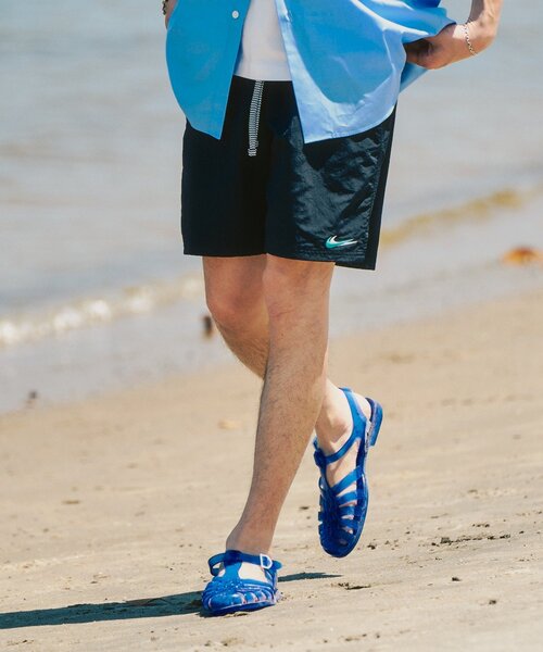 NIKE（ナイキ）の「NIKE SWIM (ナイキ スイム) 限定 ボレーショーツ（その他パンツ・メンズ・チャコールグレー/ブラック/ネイビー/ベージュ・MEDIUM/SMALL/XX-LARGE/LARGE/X-LARGE）」の5枚目の写真