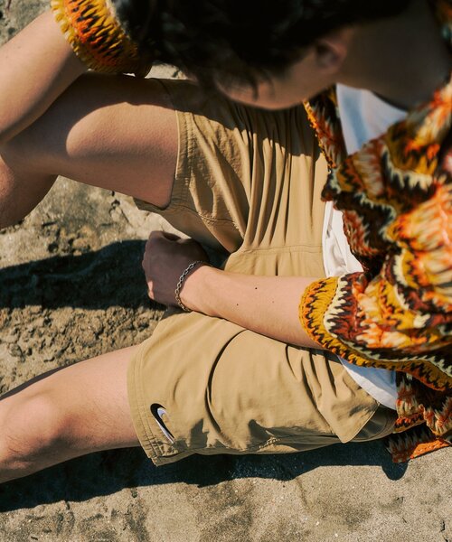 NIKE（ナイキ）の「NIKE SWIM (ナイキ スイム) 限定 ボレーショーツ（その他パンツ・メンズ・チャコールグレー/ブラック/ネイビー/ベージュ・MEDIUM/SMALL/XX-LARGE/LARGE/X-LARGE）」の7枚目の写真