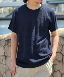 ニットドッキングTシャツ