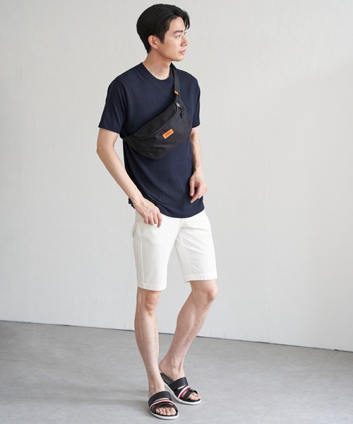 ikka（イッカ）の「ニットドッキングTシャツ（Tシャツ/カットソー・メンズ・ピンク/ライトベージュ/グレー/ネイビー・M/L/XL/S）」の15枚目の写真