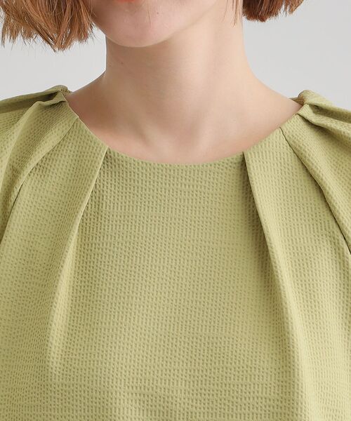 grove（グローブ）の「楽してきまる ランタンスリーブプルオーバー（Tシャツ/カットソー・レディース・ブラック/グリーン/オフホワイト・01/05/04/03/02）」の19枚目の写真