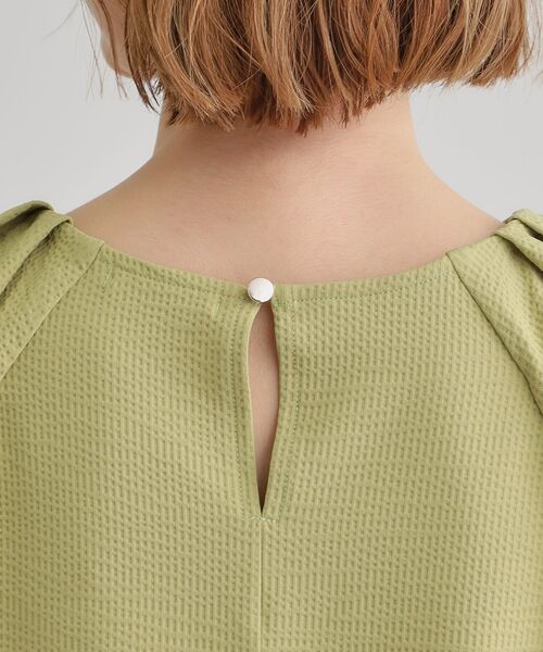 grove（グローブ）の「楽してきまる ランタンスリーブプルオーバー（Tシャツ/カットソー・レディース・ブラック/グリーン/オフホワイト・01/05/04/03/02）」の20枚目の写真