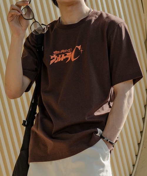 KANSAI YAMAMOTO HOMME（カンサイヤマモトオム）の「【KANSAI YAMAMOTO HOMME/カンサイヤマモトオム】KANSAI JAPAN/昭和キーワードレトロデザイン半袖Tシャツ（Tシャツ/カットソー・メンズ・ネイビー/オレンジ/レッド/ホワイト/ブラウン/エメラルド/ブルー/オフホワイト・MEDIUM/LARGE）」の4枚目の写真