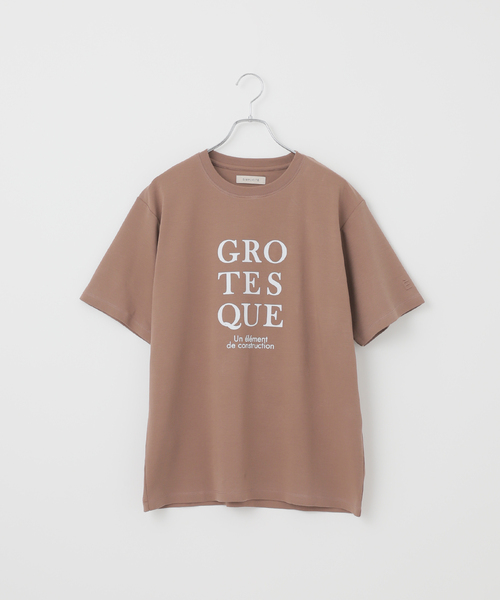 B.C STOCK(ベーセーストック)の「シルケット加工 フレンチロゴ クルーネックTシャツ(Tシャツ/カットソー・メンズ・ブラック/ブラウン/ホワイト系その他/ホワイト・LARGE/MEDIUM)」の4枚目の写真