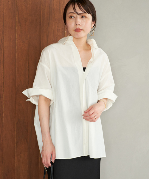 plage R’IAM バルーンハーフスリーブシャツ セール】R'IAM バルーンハーフスリーブシャツ（シャツ/ブラウス