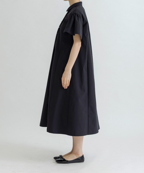 Sono(ソーノ)の「【SONO/ソーノ】【PLUVIOPHILE.COL】クリオンフレアワンピース(ワンピース・レディース・ブラック/ネイビー・F)」の13枚目の写真
