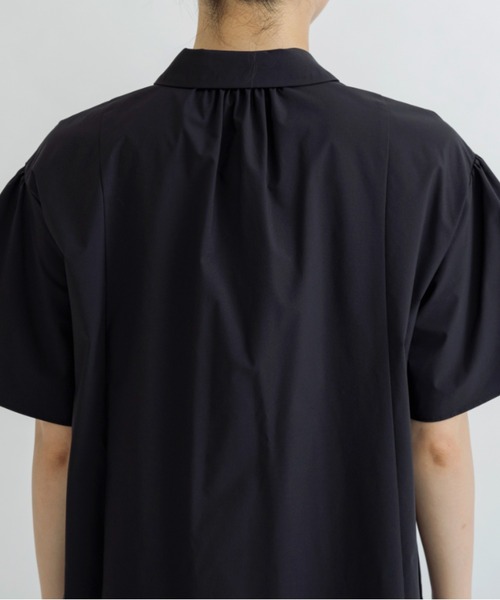 Sono(ソーノ)の「【SONO/ソーノ】【PLUVIOPHILE.COL】クリオンフレアワンピース(ワンピース・レディース・ブラック/ネイビー・F)」の16枚目の写真