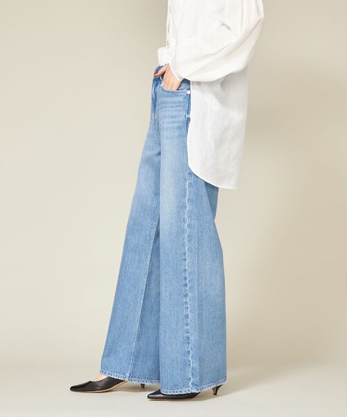 別注】＜upper hights for conte＞タックデニムパンツ UN