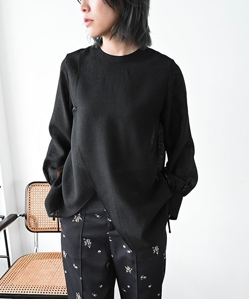 セール】asymmetry layered sheer BL（シャツ/ブラウス）｜WILLFULLY 