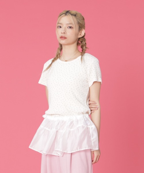 tシャツ SIS/エスアイエス/小花柄Tee レディース SIS（エスアイエス）の「SIS/エスアイエス/小花柄Tee（Tシャツ