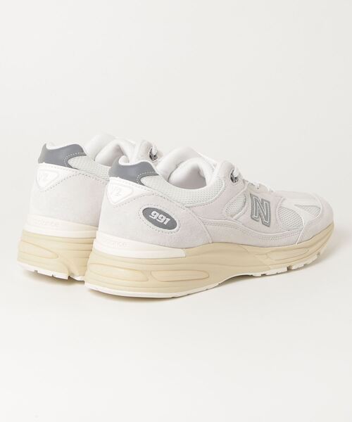 NEW BALANCE(ニューバランス)の「U991 OW2(スニーカー・メンズ・ホワイト・27.0cm/27.5cm/28.0cm/26.5cm/25.0cm/25.5cm/28.5cm/29.0cm)」の2枚目の写真
