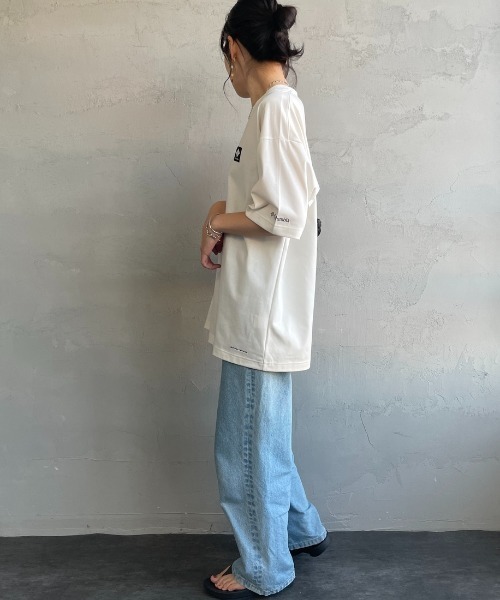 Columbia（コロンビア）の「【WEB限定】[Columbia/コロンビア]  FORT MORNING グラフィックバックプリントTシャツ（Tシャツ/カットソー・レディース・ネイビー/パープル/ホワイト/ブラック・M/L）」の20枚目の写真
