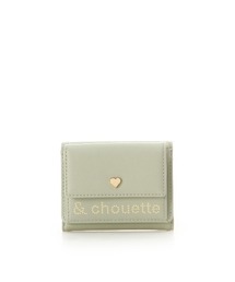 & chouette（アンドシュエット）の「ドットロゴデザイン折財布（財布）」