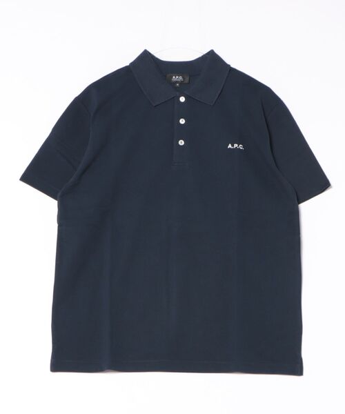 A.P.C.（アーペーセー）の「POLO STANDARD（Tシャツ/カットソー・メンズ・ブラック/ホワイト/ネイビー/ブルー・S/M/L/XS）」の3枚目の写真