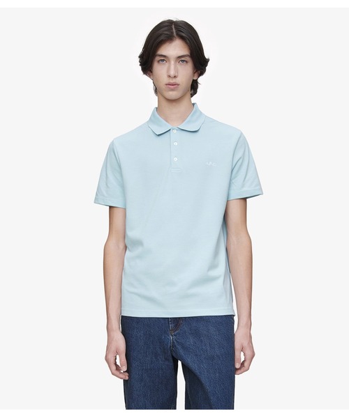 A.P.C.（アーペーセー）の「POLO STANDARD（Tシャツ/カットソー・メンズ・ブラック/ホワイト/ネイビー/ブルー・S/M/L/XS）」の5枚目の写真