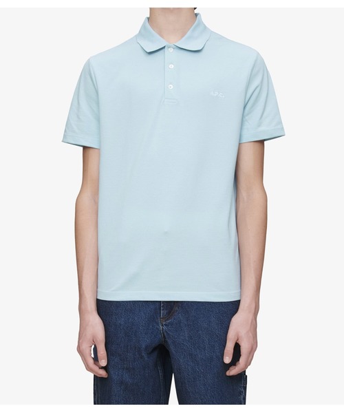 A.P.C.（アーペーセー）の「POLO STANDARD（Tシャツ/カットソー・メンズ・ブラック/ホワイト/ネイビー/ブルー・S/M/L/XS）」の7枚目の写真