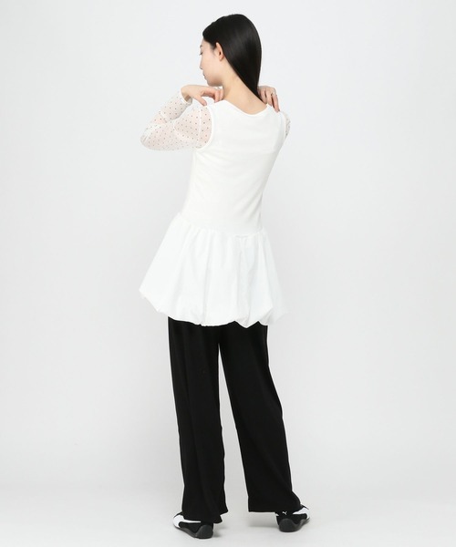 3.3 Field Trip （3.3フィールドトリップ）の「3.3 Field Trip／ドッキングバルーンワンピース（ワンピース・レディース・ブラック/グレー/ホワイト・FREE）」の19枚目の写真