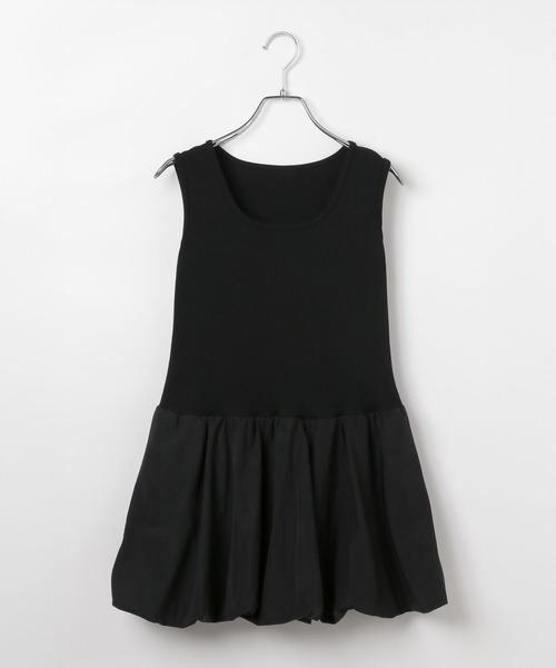 3.3 Field Trip （3.3フィールドトリップ）の「3.3 Field Trip／ドッキングバルーンワンピース（ワンピース・レディース・ブラック/グレー/ホワイト・FREE）」の22枚目の写真