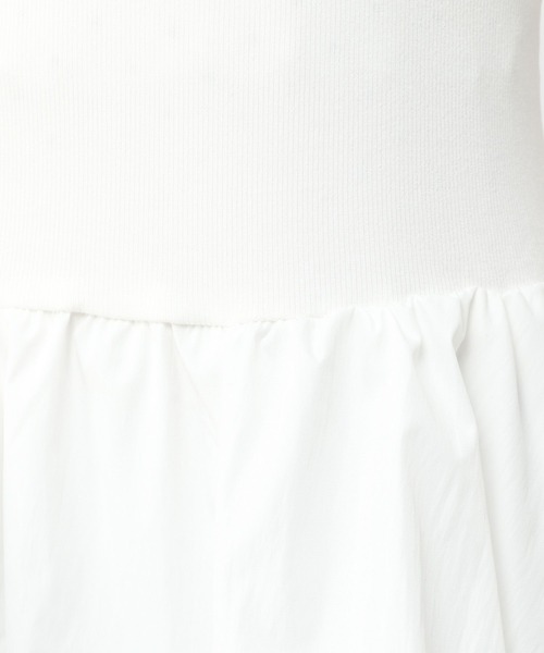 3.3 Field Trip （3.3フィールドトリップ）の「3.3 Field Trip／ドッキングバルーンワンピース（ワンピース・レディース・ブラック/グレー/ホワイト・FREE）」の9枚目の写真