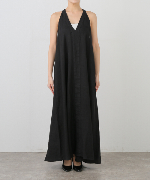 Deuxieme Classe(ドゥーズィエムクラス)の「【JOIN CLOTHES/ジョインクローズ】LINES STRING DRESS(ワンピース・レディース・ブラック・FREE)」の10枚目の写真