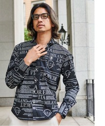 VIOLA（ヴィオラ）の「『VIOLA rumore/ヴィオラ ルモーレ』総柄長袖シャツ（シャツ/ブラウス）」