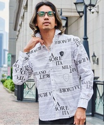 VIOLA（ヴィオラ）の「『VIOLA rumore/ヴィオラ ルモーレ』総柄長袖シャツ（シャツ/ブラウス）」