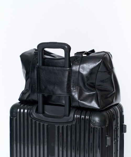 17HR（セブンティーンアワーズ）の「【大容量収納可】ボストンバッグ（ボストンバッグ・レディース・ブラック/ブラウン・FREE）」の7枚目の写真