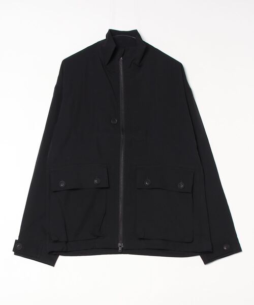 Y-3(ワイスリー)の「Y-3 RAYON TWILL ZIP TOP(ブルゾン・メンズ・ブラック・X-SMALL/SMALL/MEDIUM/LARGE/X-LARGE)」の4枚目の写真