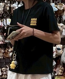 &. NOSTALGIA（アンドドットノスタルジア）の「【ZOZO限定】＠tinda_fashionコラボ　A Tシャツ（2サイズ・UVカット・接触冷感）（Tシャツ/カットソー）」