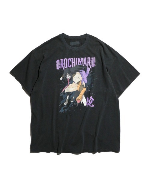 THRIFTY LOOK(スリフティールック)の「THRIFTY LOOK / スリフティールック THRIFTY ANIME TEE 'NARUTO OROCHIMARU' ナルト 大蛇丸 アニメTシャツ(Tシャツ/カットソー・メンズ・ブラック・X-LARGE/XX-LARGE/LARGE/MEDIUM)」の1枚目の写真