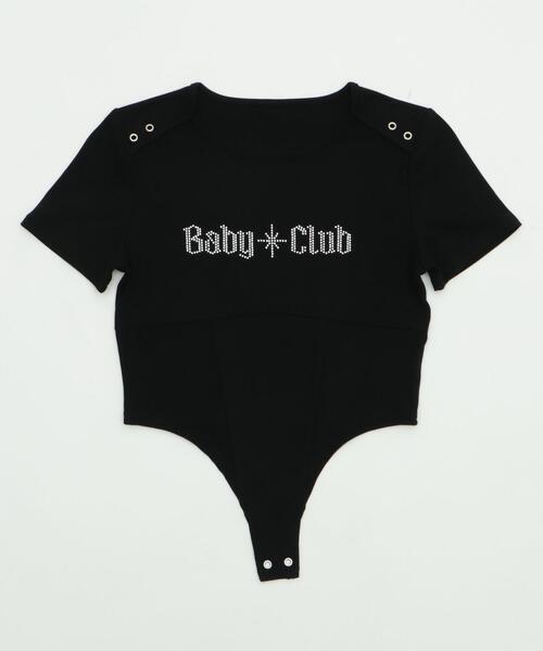 dispark（ディスパーク）の「DISPARK/ボディスーツピチT（Tシャツ/カットソー・レディース・ブラウン/ブラック・FREE）」の8枚目の写真