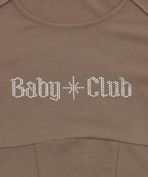 dispark（ディスパーク）の「DISPARK/ボディスーツピチT（Tシャツ/カットソー・レディース・ブラウン/ブラック・FREE）」の12枚目の写真