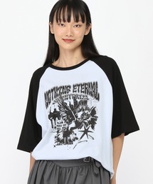 【UNISEX】SAINTPAIN／PIGEONラグランT