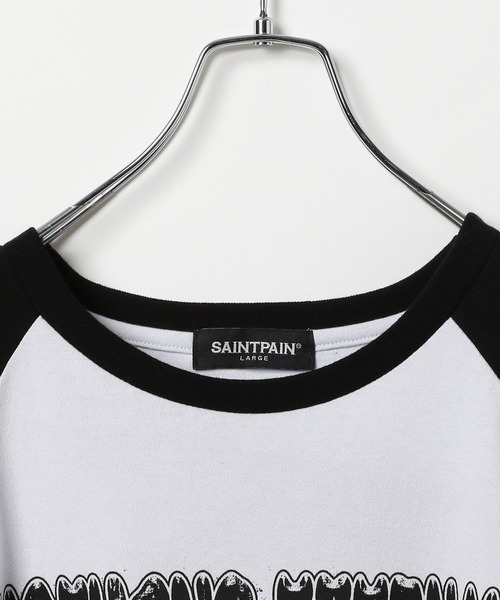 [SAINTPAIN]★25SS★PIGEON PIGMENT TEE★関税込 セール】【UNISEX】SAINTPAIN／PIGEONラグランT（Tシャツ
