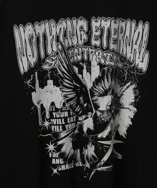 SAINTPAIN（セイントペイン）の「【UNISEX】SAINTPAIN／PIGEONラグランT（Tシャツ/カットソー・レディース・ブルー/ブラック・MEDIUM/LARGE）」の9枚目の写真