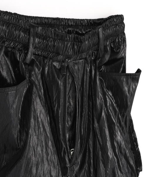 ROYAL FLASH（ロイヤルフラッシュ）の「A.F ARTEFACT/エーエフ・アーティファクト/Leather Tex Gather Wide Pant（その他パンツ・メンズ・ブラック・3/2）」の11枚目の写真
