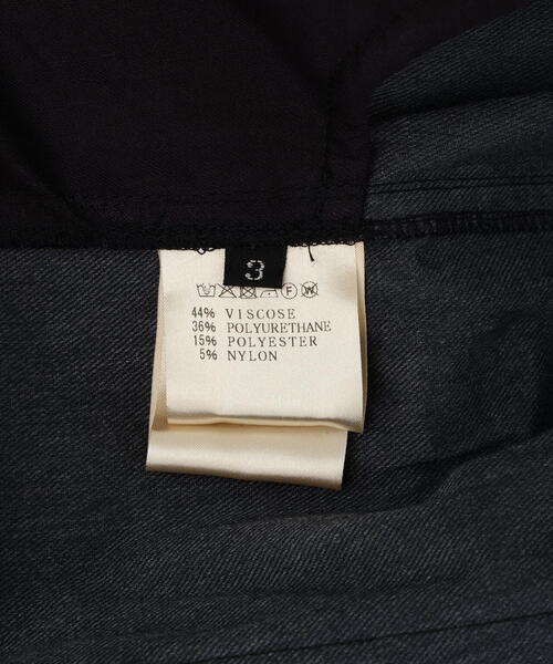 ROYAL FLASH（ロイヤルフラッシュ）の「A.F ARTEFACT/エーエフ・アーティファクト/Leather Tex Gather Wide Pant（その他パンツ・メンズ・ブラック・3/2）」の14枚目の写真