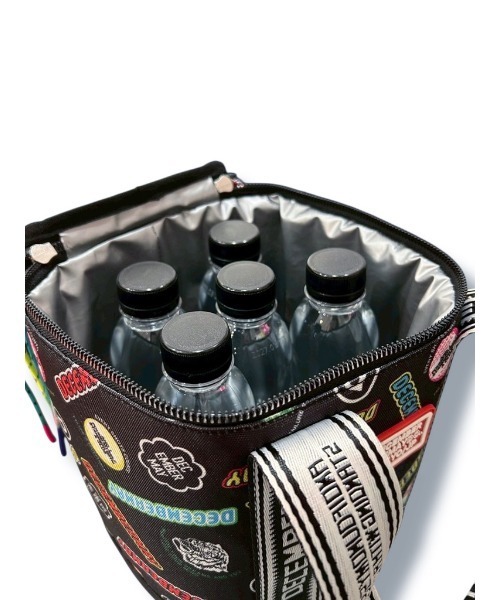 ディセンバーメイ　ゴルフパン　DECEMBER MAY　ネイビー Livelimix print ice bag（ゴルフグッズ）｜DECEMBERMAY