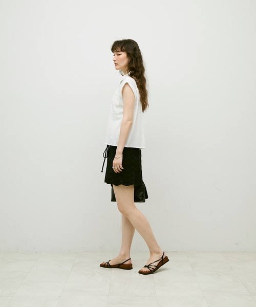 パンツ THE TOE Union knit short pants Union Knit Short Pants – THE TOÉ